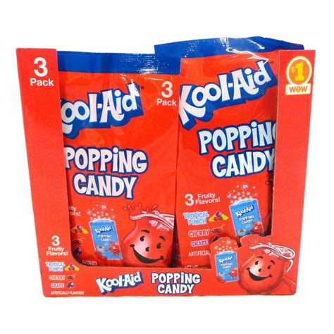 Kool-Aid Popping Candy 3 Pack Bag | bestcandyshop