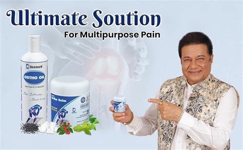 Teleone Deemark Ortho Balm&Ortho Oil (50Grm+100Ml)- Joint&Muscles Pain ...