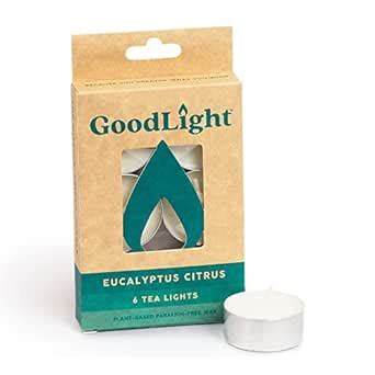 Eucalyptus Citrus, 6-Pack : GoodLight - Paraffin-Free, Naturally ...