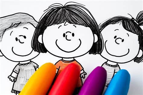 Image result for Peanuts Coloring Pages
