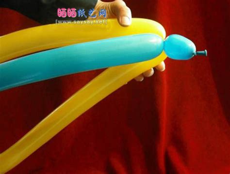 如何用长气球制作漂亮的棒棒糖气球造型图文教程_魔法气球_生活DIY - 晒宝手工（晒晒纸艺网）