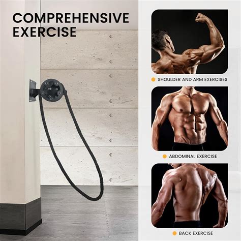 INNOLIFE Resistance Trainer Machine, Pulley Rope India | Ubuy