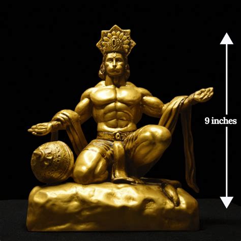 Meditating Hanuman Ji Statue - Spiritual and Devotional – Fabzie - Home ...