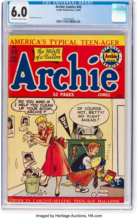 Image result for Archie Comics 1950s