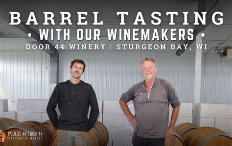 Barrel Tasting with our Winemakers Tickets | Parallel 44 Vineyard & Winery