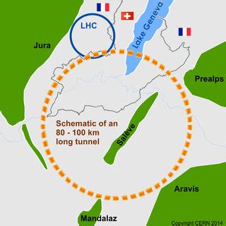 Image result for Map CERN FCC