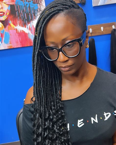 22 Cute Braids With Shaved Sides For Black Women | ThriveNaija