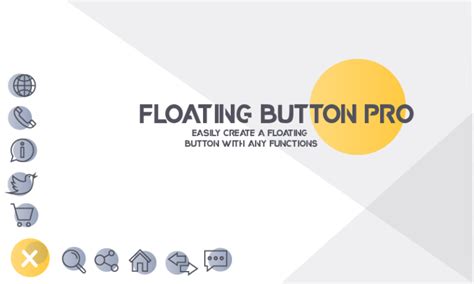 Image result for Floating Button with Text