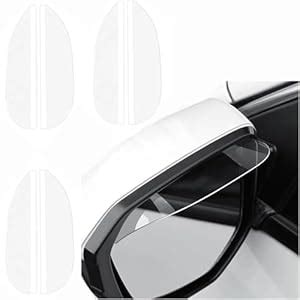 6 Pack Car Side Mirror Rain Guard, Universal Waterproof Mirror Rain ...