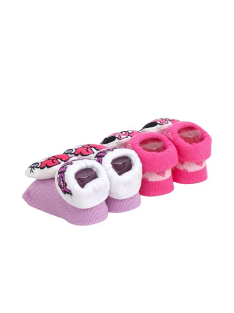 Yellow Bee Girls’ Minnie & Daisy 3D Socks Combo – Yellow Bee India
