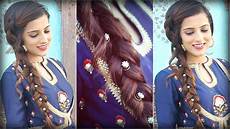 Hairstyles For Indian Wedding Occasions by Easy Hairstyle For Indian Wedding Occasions For Medium To Hairstyles For Indian Wedding Occasions