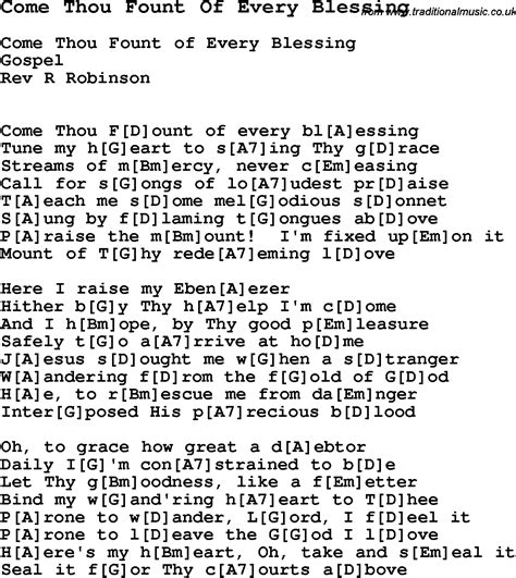 Come Thou Fount Lyrics Mormon | Download Come Thou Fount Of Every ...