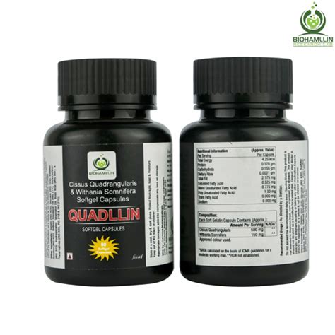 QUADLLIN Capsules Biohamllin Research Lab