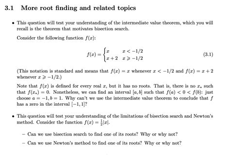 Image result for Finding Roots Using Intermediate Value Theorem and Dissection