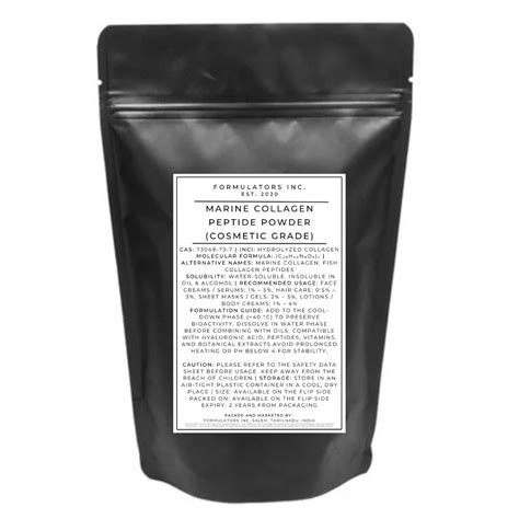 Marine Collagen Peptide Powder (Cosmetic Grade) – Formulators Inc