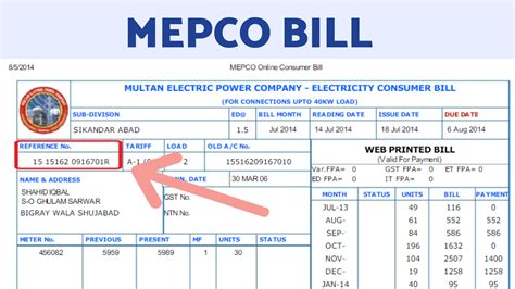 Electric Bill Mepco at Perry Bowman blog