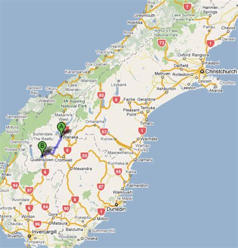 Wanaka to Queenstown, New Zealand - more hitchhiking