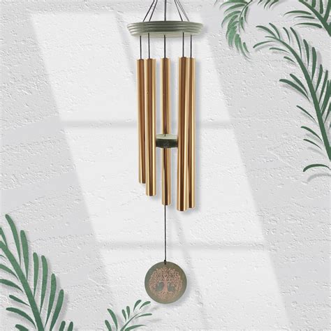 NATURE’S MELODY Wind Chimes Outdoors Deep Tone | Wind Chimes in Memory ...