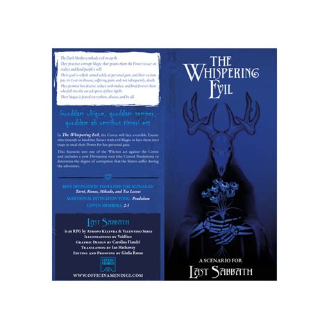 Buy Last Sabbath - The Witches' RPG - Scenarios - Shockdom ...