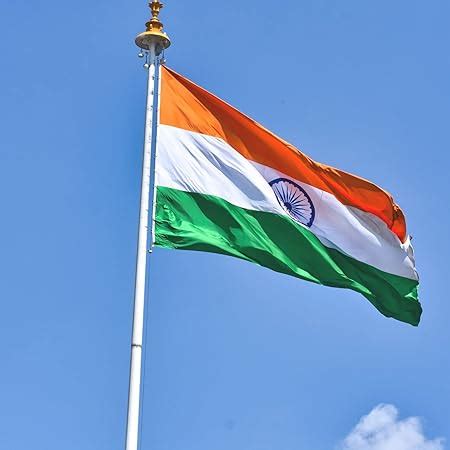 INDIGOCREATIVES Indian Flag Large Size for Homes/Offices/School/Cricket ...
