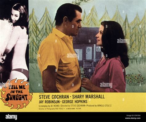 TELL ME IN THE SUNLIGHT, US lobbycard, from left: Shary Marshall, Steve ...