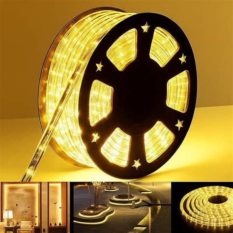 Buy Gesto 5 Meter Rope LED Strip Lights | 120 LED/Mtr Waterproof ...