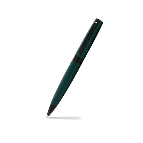 Sheaffer Gift 300 Lacquer Ballpoint Pen Matte Green with Polished Blac ...