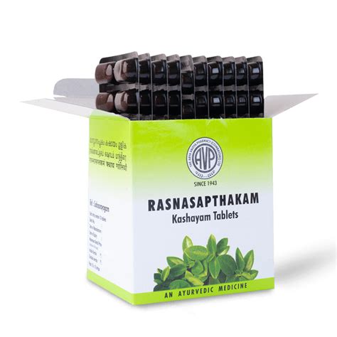 Rasnasapthakam Kashayam Tablets 100 Nos – avpayurveda