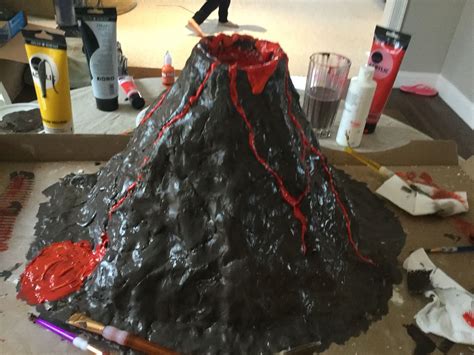 Working Volcano Model 的图像结果