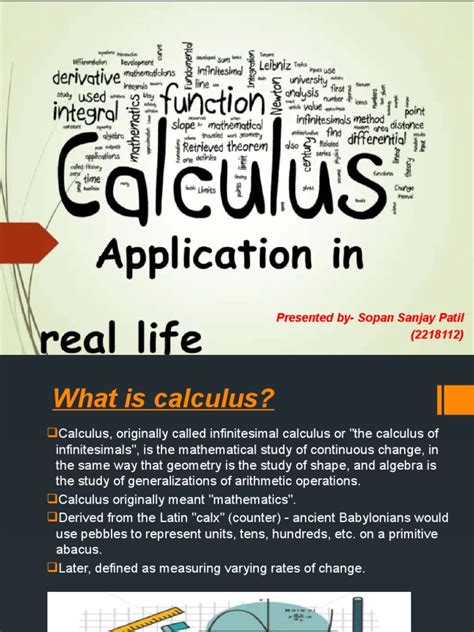 Image result for Calculus Applications