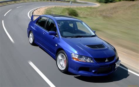 Обои Mitsubishi Lancer Evolution IX Автомобили Mitsubishi, обои для рабочего стола, фотографии ...