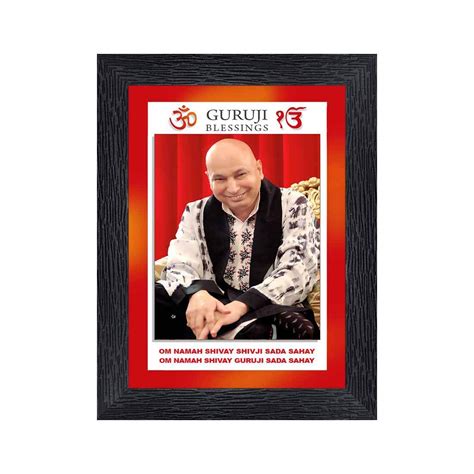 pnf Poster n Frames Guruji Wooden Photo Frame|Acrylic Sheet|Pooja|Daily ...