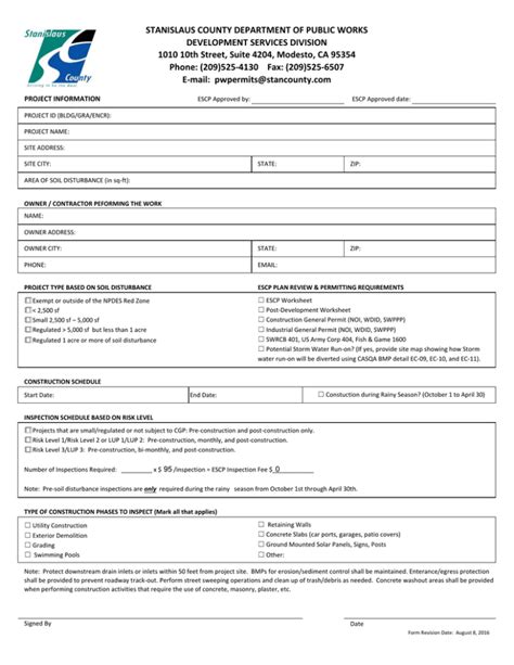 Image result for NPDES Inspection Form