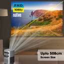 ZEBRONICS ZEB-PIXAPLAY 18 (7200 lm / Remote Controller) Portable with ...