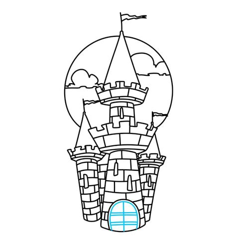 Image result for Pencil Drawing Castle Tutorial