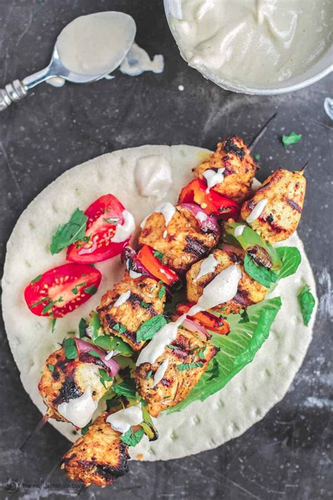 Mediterranean Grilled Chicken Kabobs | The Mediterranean Dish