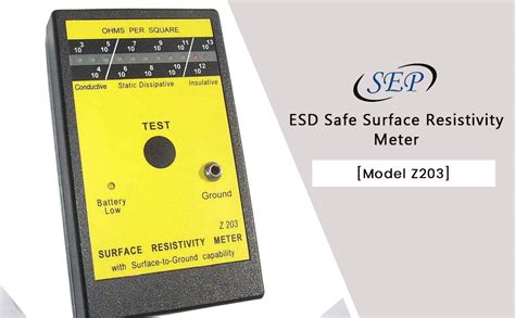 Sky ESD Safe Surface Resistivity Meter (SRM) [Model Z203] : Amazon.in ...