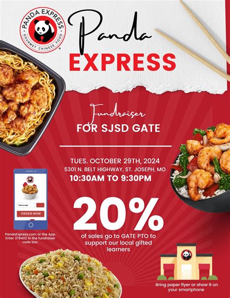 Panda Express Fundraiser Night at Panda Express, Saint Joseph on 29th ...