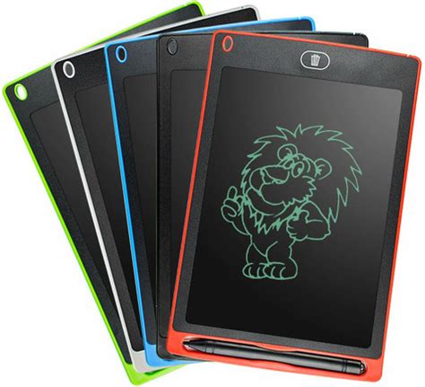 Be Sure LCD Writing Tablet, Pad for Drawing, Playing, Handwriting 8.5 ...