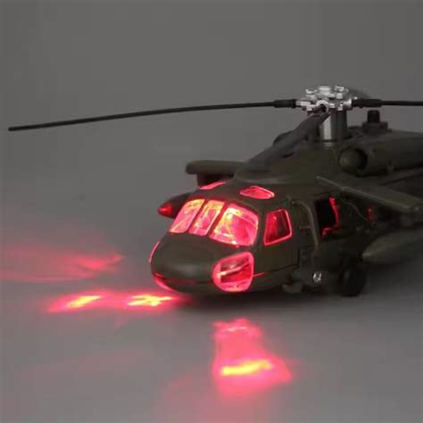 Black Hawk Helicopter, Gunship Alloy Military Diecast Model Toy (Doesn ...