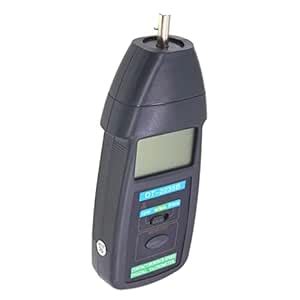 DT-2235B Digital Tachometer Contact RPM Tach Tester Motor Speed Gauge ...