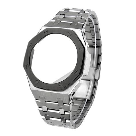 Casio G-shock Metal Mod Kit Watchband and Metal Case for GA-2100 and G ...