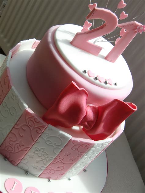 21St Birthday Cake - CakeCentral.com