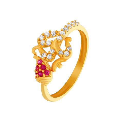Bhima Jewellers 22K Yellow Gold ring for Women, 2.16g. : Amazon.in: Fashion
