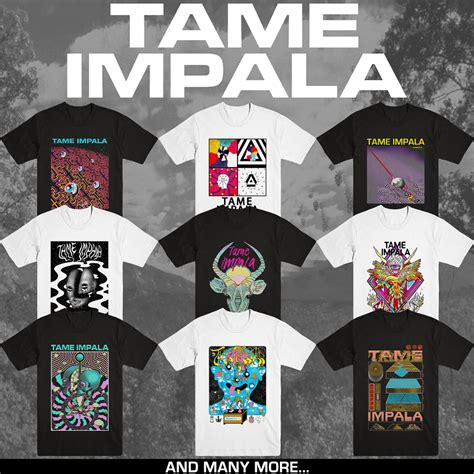 Jual TAME IMPALA | T-SHIRT BAND | PSYCHEDELIC ROCK | MERCHANDISE ...