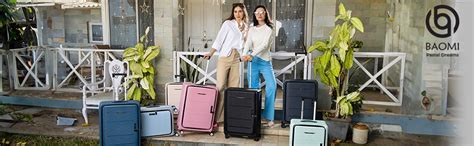 Buy Baomi Pastel Dreams N.Grey Hard 20" Cabin Luggage at Amazon.in