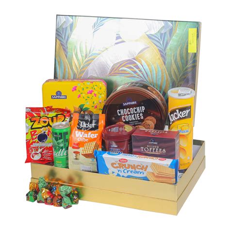 Silver Diwali Luxury Gift Hamper – Sapphire Confectionery