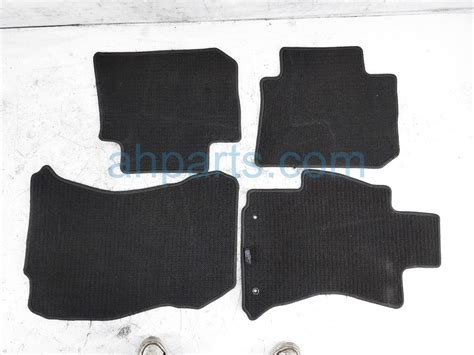 Sold 2012 Subaru Impreza Floor Mats Set Of 4 - Black J501SFJ100