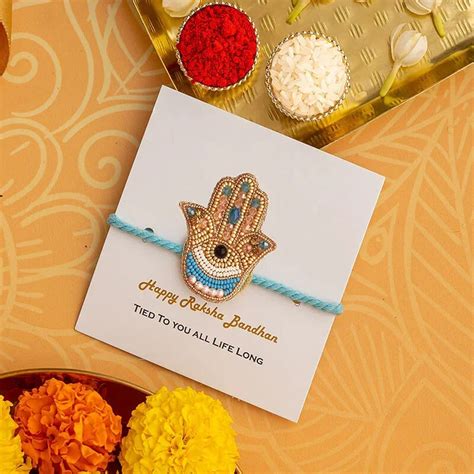 Hamsa Rakhi – The Gift Studio