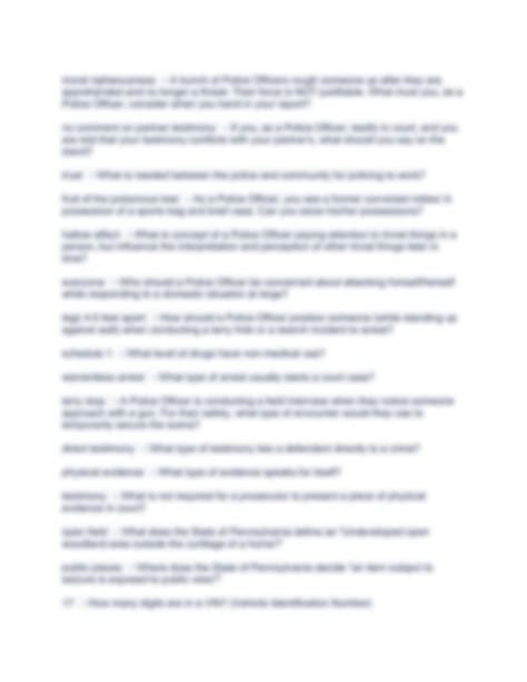 SOLUTION: Mpoetc act 120 certification exam review 2023 with complete ...